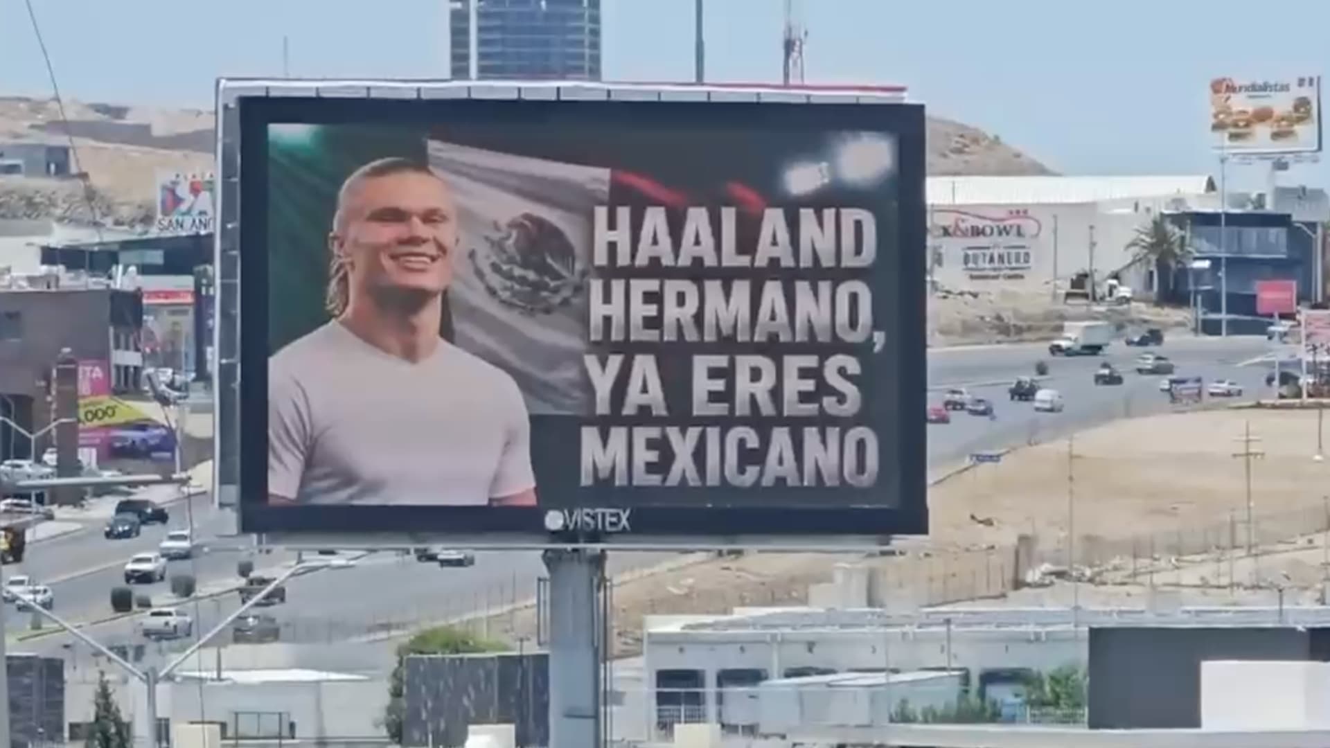 Haaland Hermano, Ya Eres Mexicano: ¿Qué Hace Erling Haaland en un Espectacular de Chihuahua?