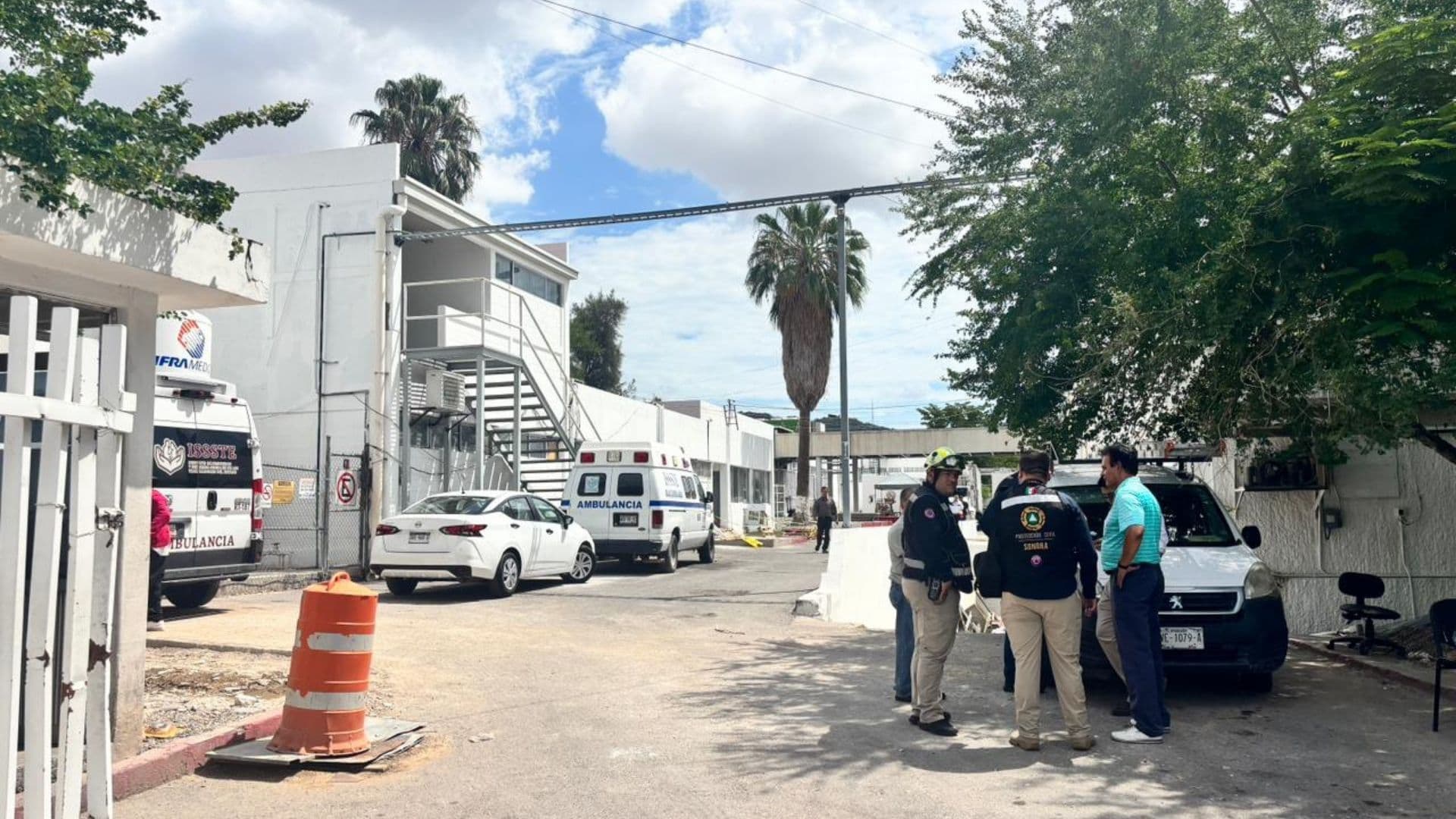 Evacúan a 350 Personas por Presunta Fuga de Gas en Hospital ISSSTE de Hermosillo