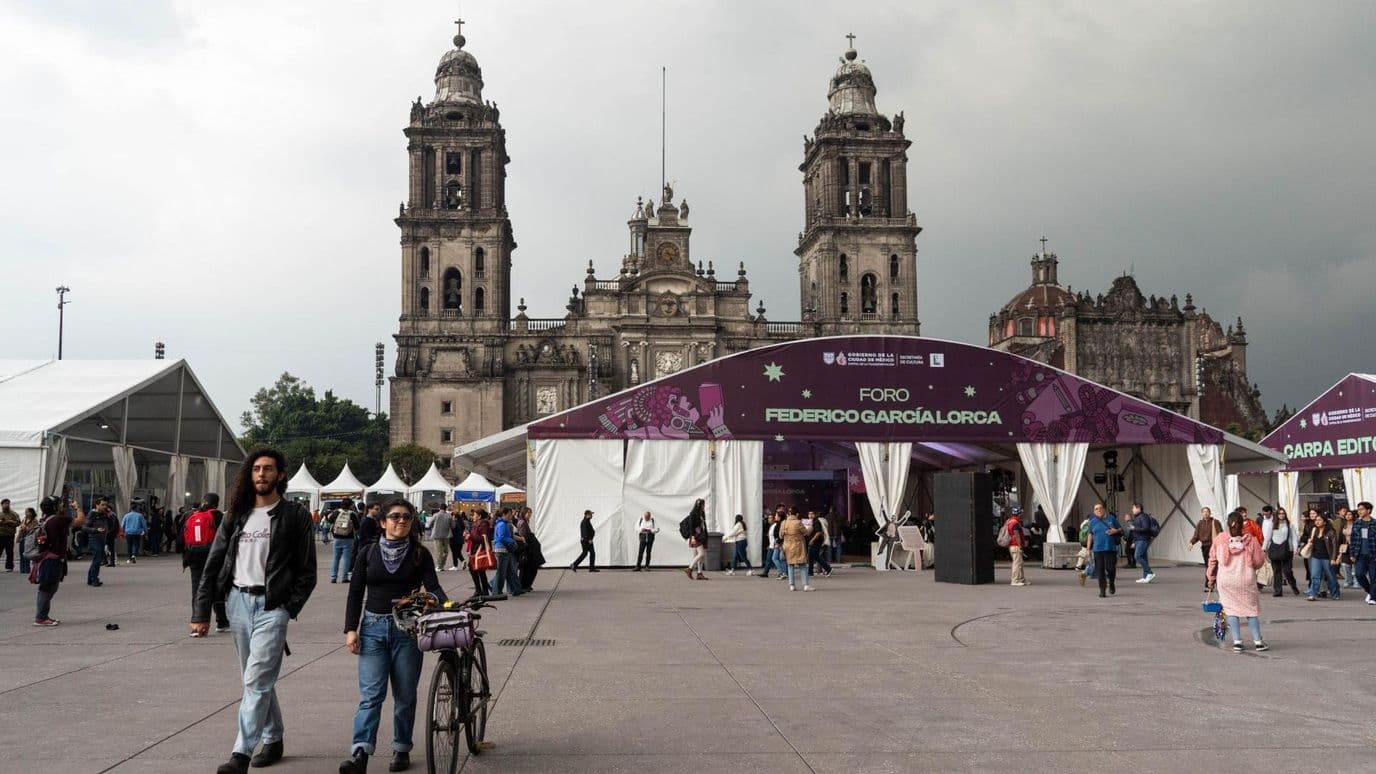FIL Zócalo 2026. Qué evento hay el 17 de octubre en el Zócalo de CDMX.