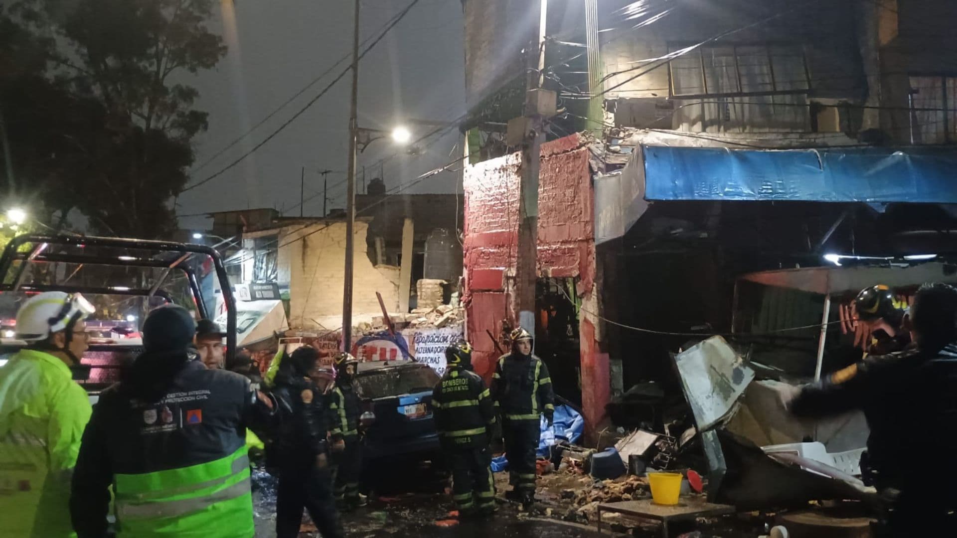 Explosión taqueria CDMX