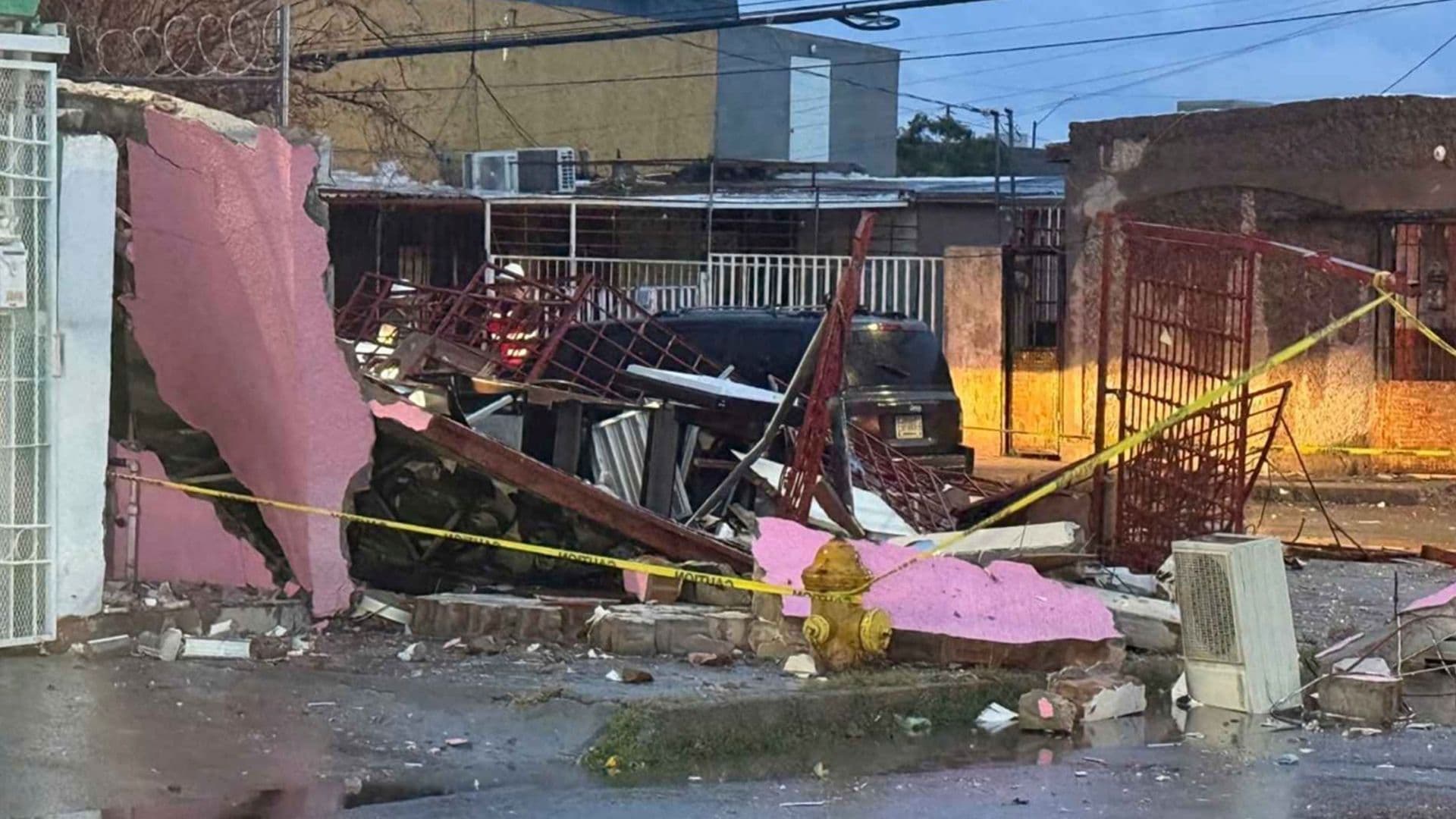 Así Fue la Explosión de una Casa por Presunta Acumulación de Gas donde Sobrevivió Adulta Mayor