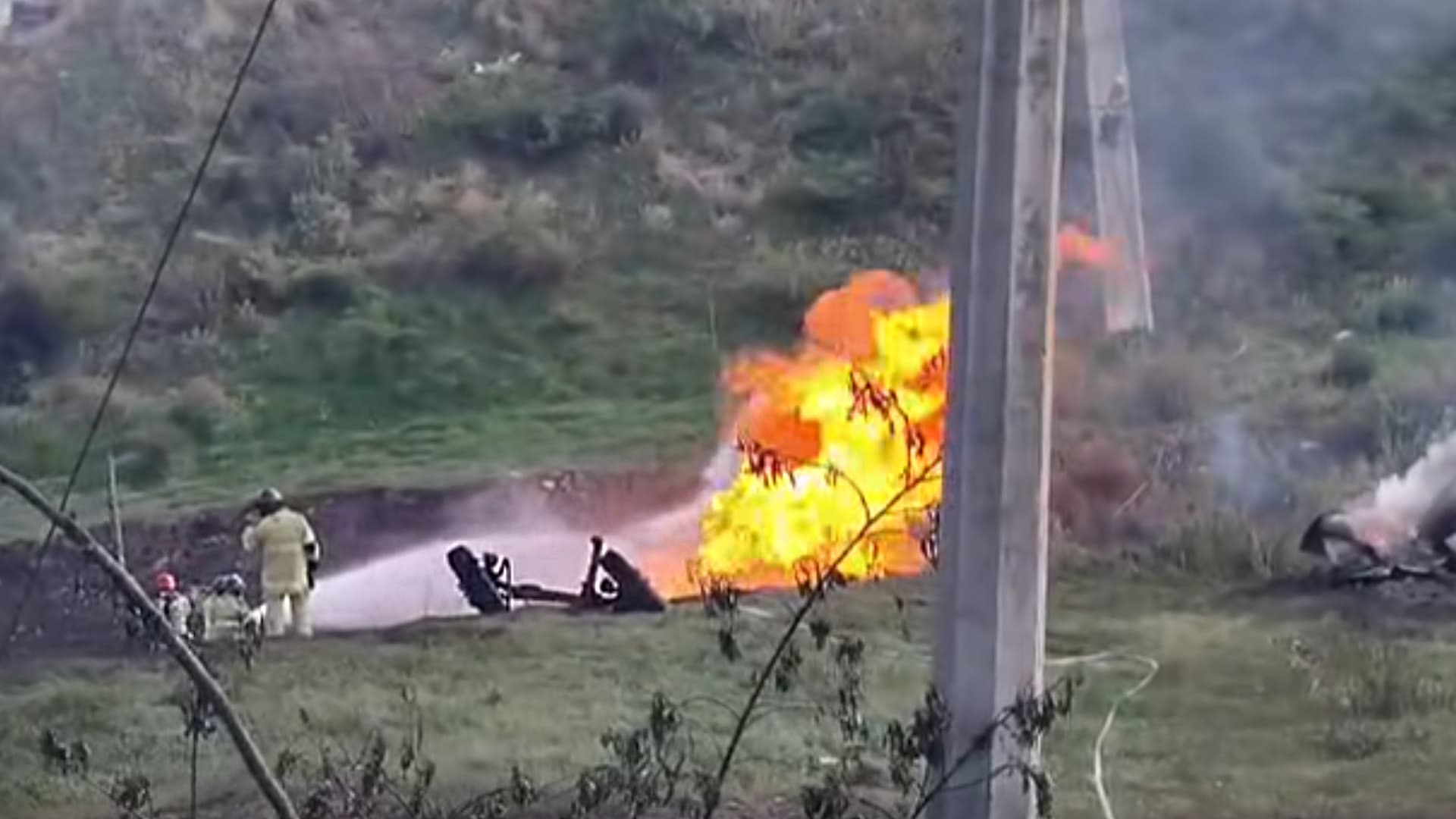 Vuelca y Explota Pipa con Gas LP sobre la Carretera México-Veracruz Dirección Texcoco