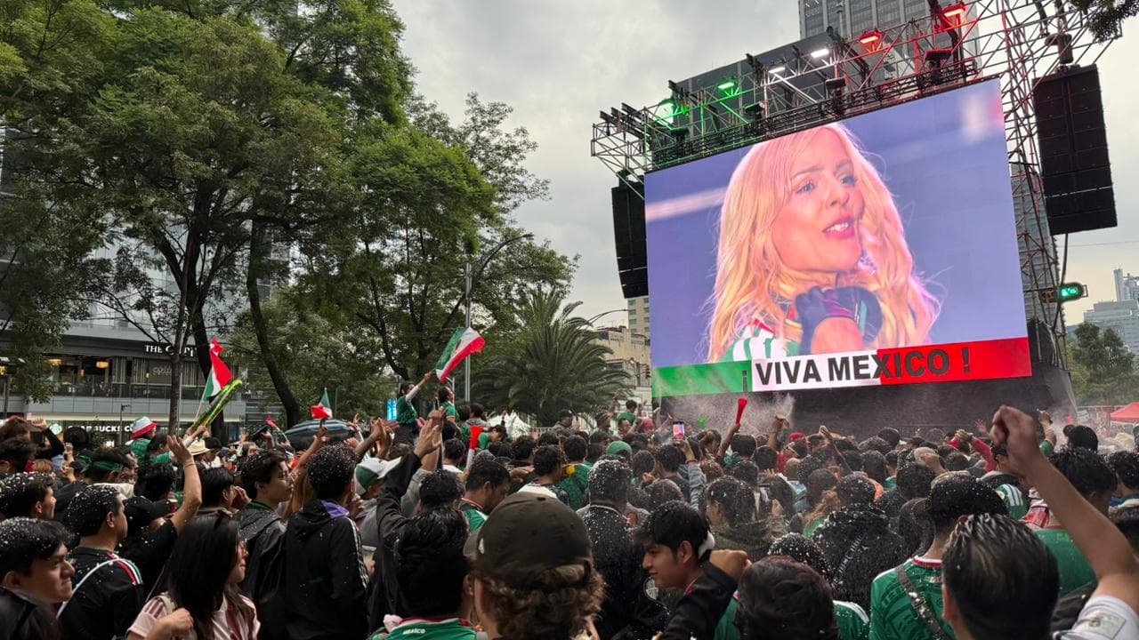 Festejos previo a Encuentro México vs Ecuador