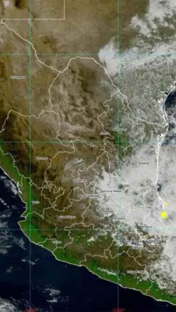 Frente Frío 52 llega a México. Foto: Conagua