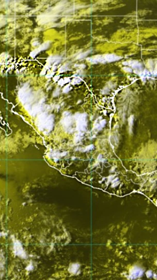 Frente Frío 53 se Aproxima a México. Foto: Conagua