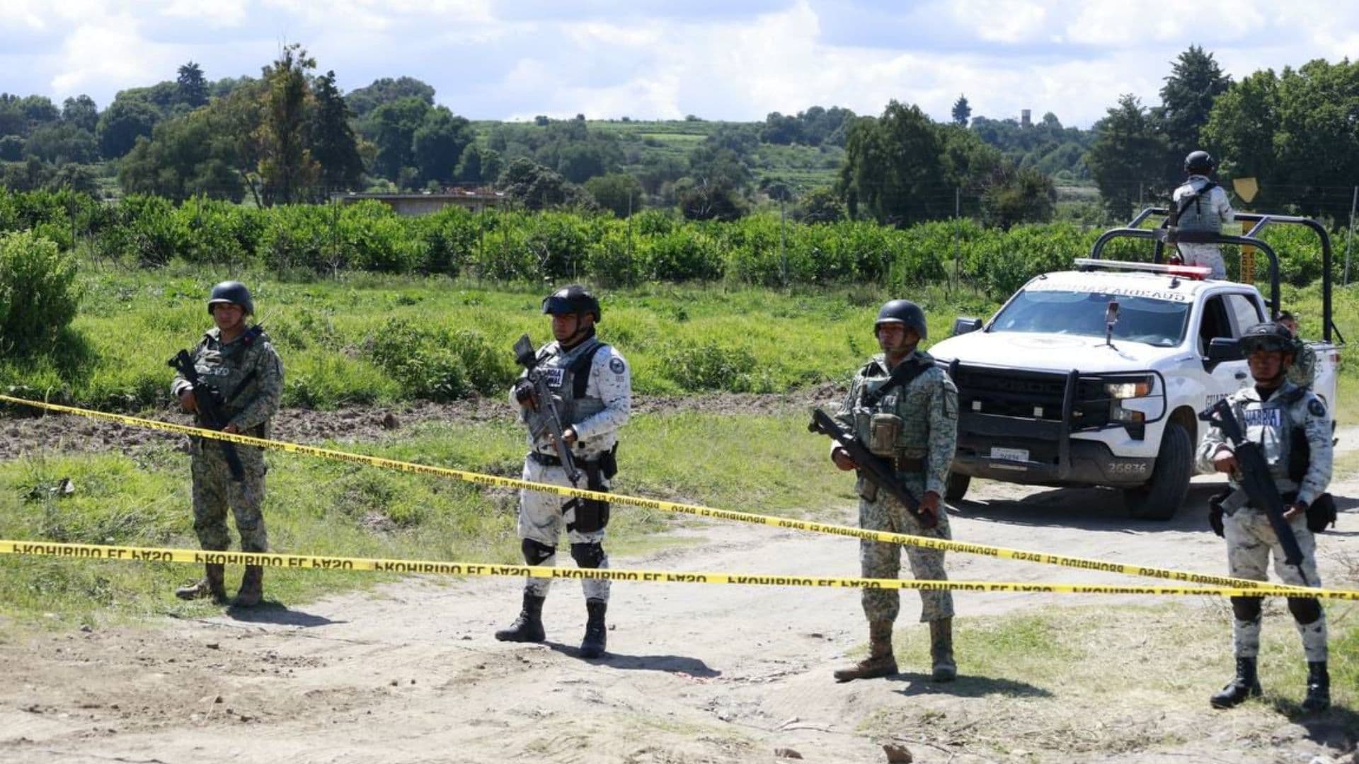 Asesinan a Balazos a Tres Hombres en un Camino Rural de Atlixco, Puebla