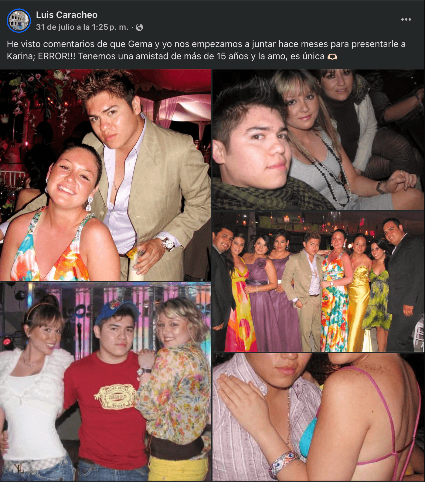 Gema Garoa La Casa de los Famosos Antes y Después