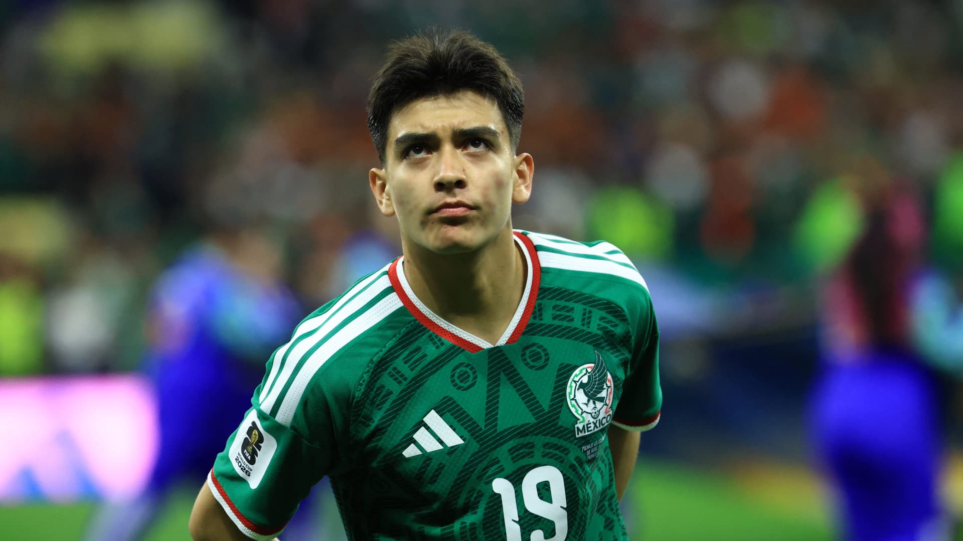 Gilberto Mora, Mediocampista de la Seleccion Mexicana. Foto: AFP
