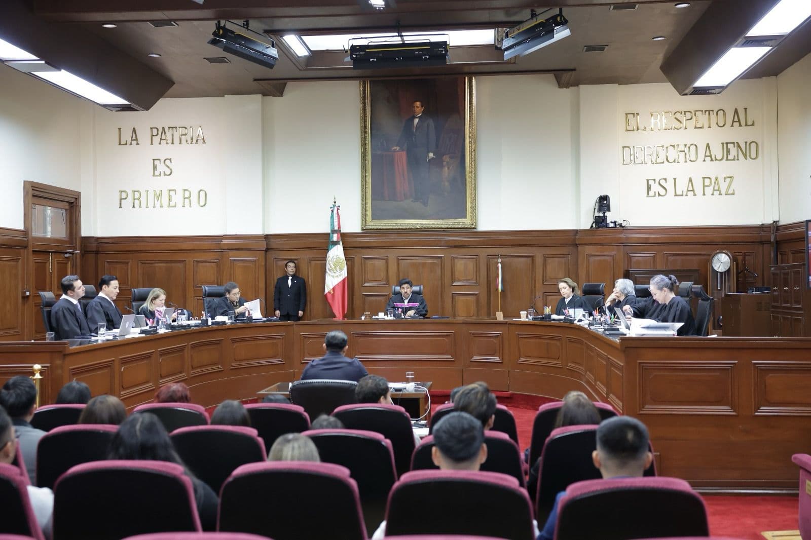 El pleno de la Suprema Corte de Justicia de la Nación. Foto: SCJN