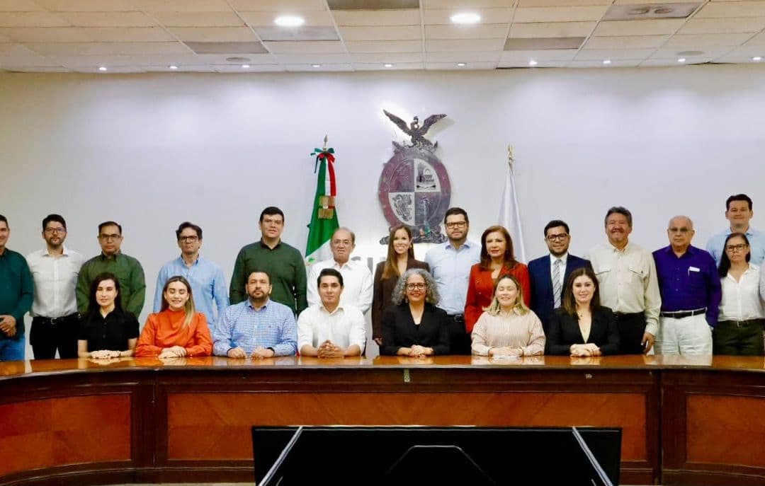 La gobernadora se reunió en Palacio de Gobierno con los miembros del Gabinete Estatal. Foto: Gobierno de Sinaloa