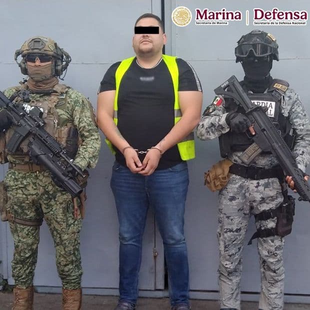 Arturo Enrique “N”, alias “El Nenuco”. Foto: Gabinete de Seguridad