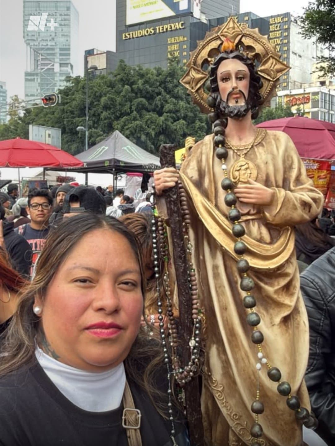 Fotos de San Judas Tadeo en la Iglesia de San Hipólito