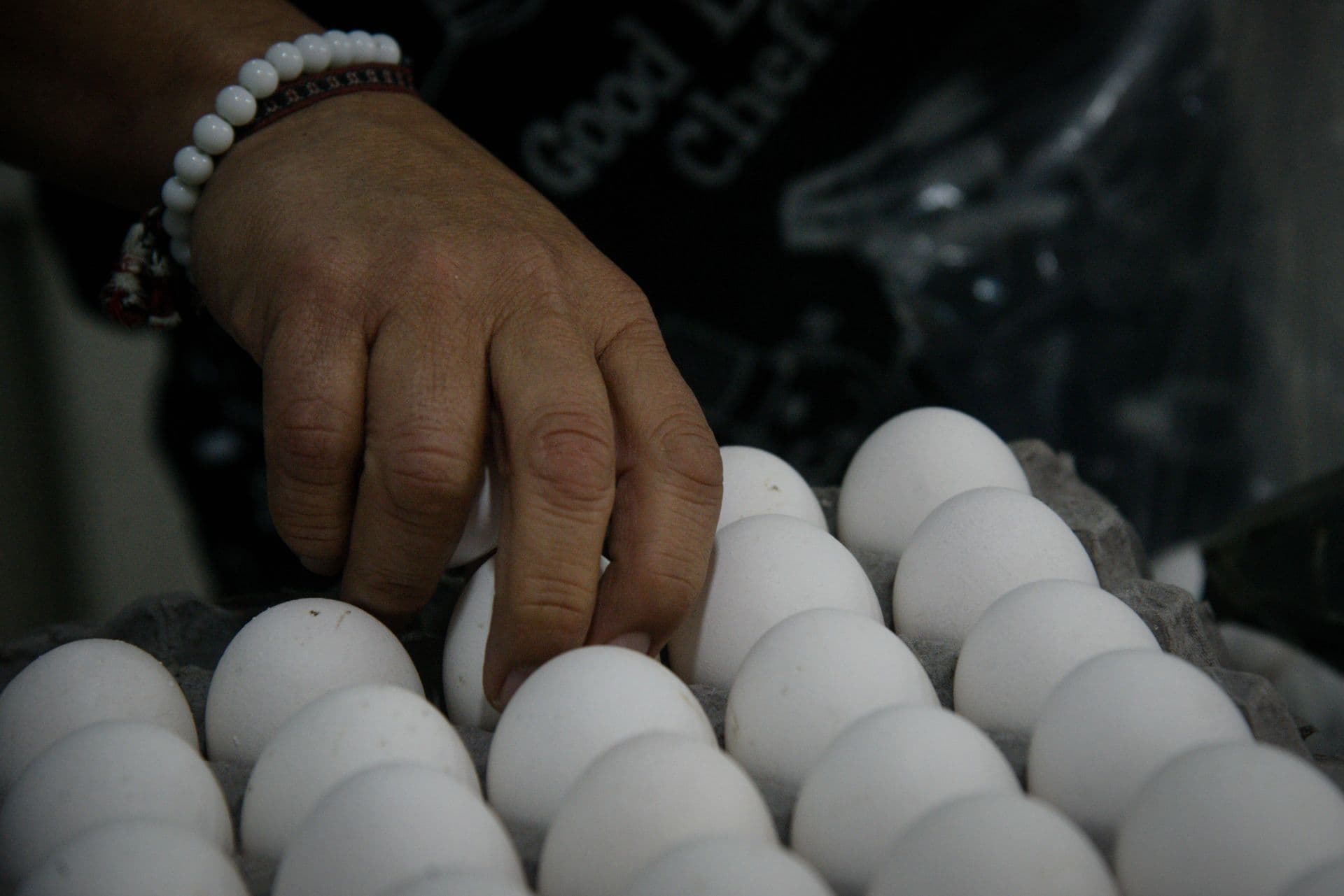 Huevos vendidos al menudeo. Foto: Cuartoscuro