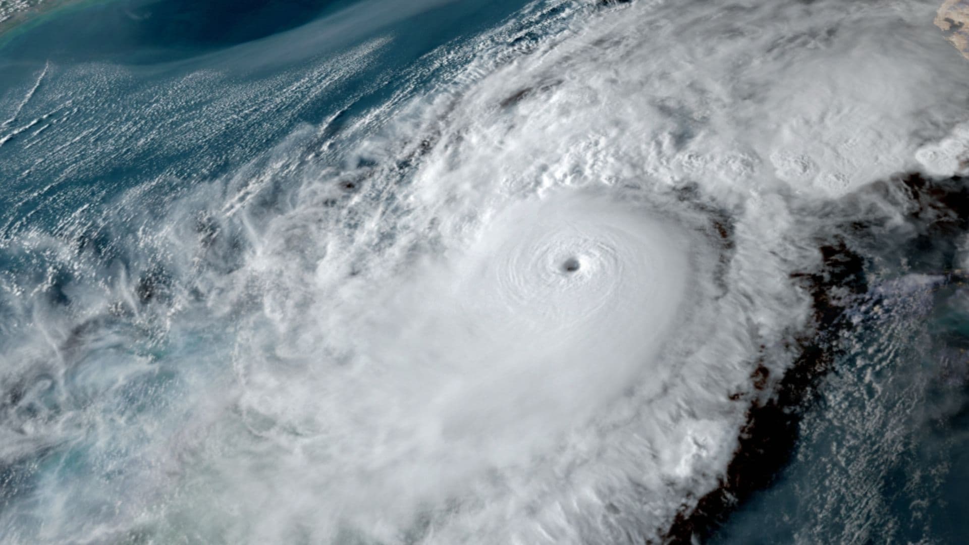 Image of Hurricane Milton from NOAA's GOES-16 satellite on Oct. 8, 2024