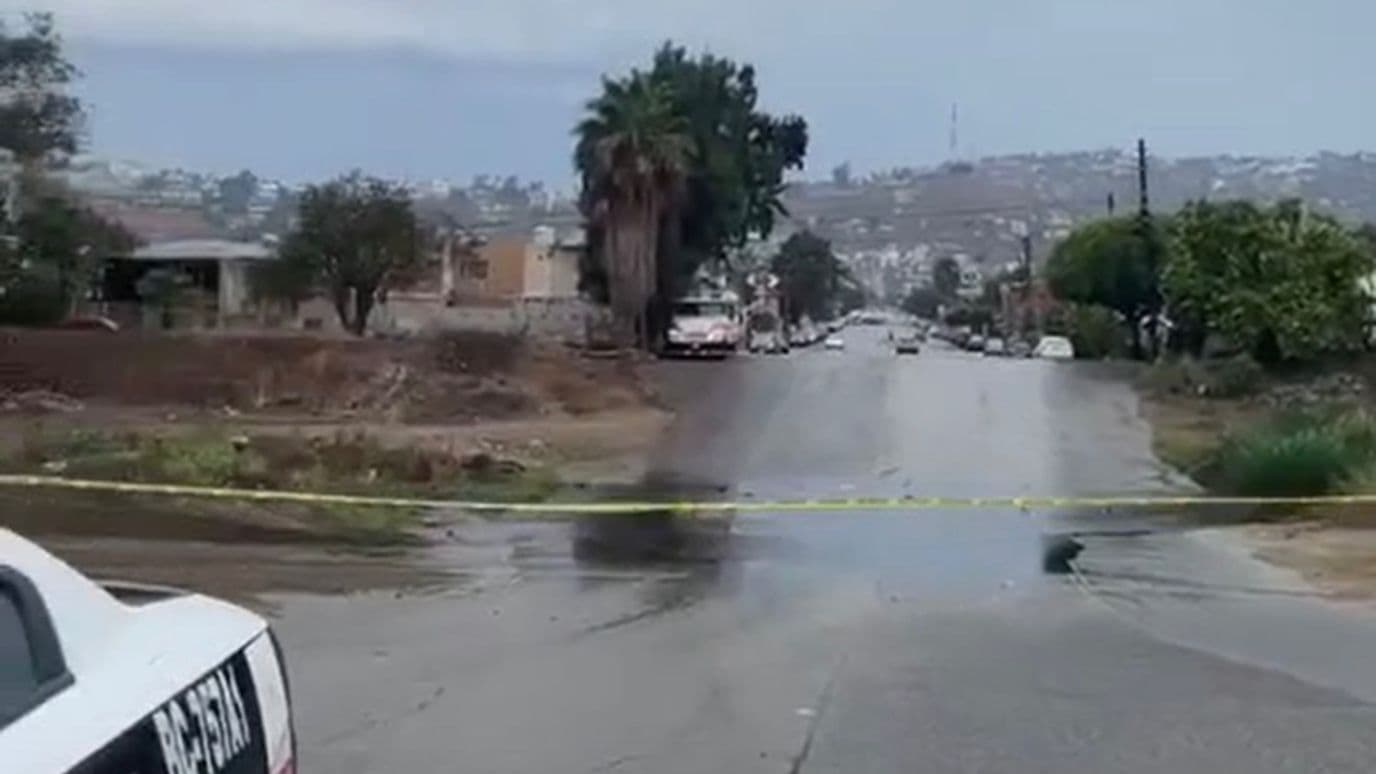 Cierran Vado de la Calle Séptima por Condiciones Climatológicas en Ensenada