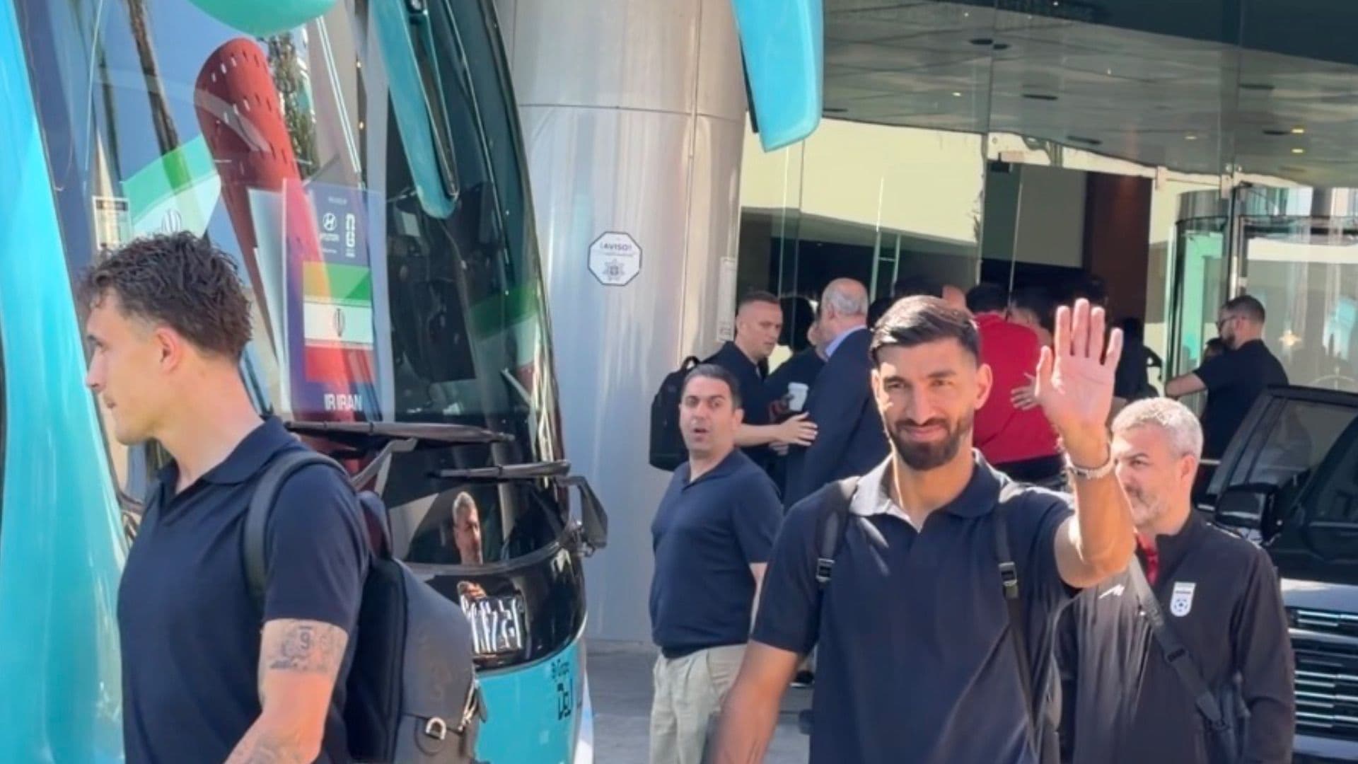 Aficionados en Tijuana Despiden a la Selección de Irán