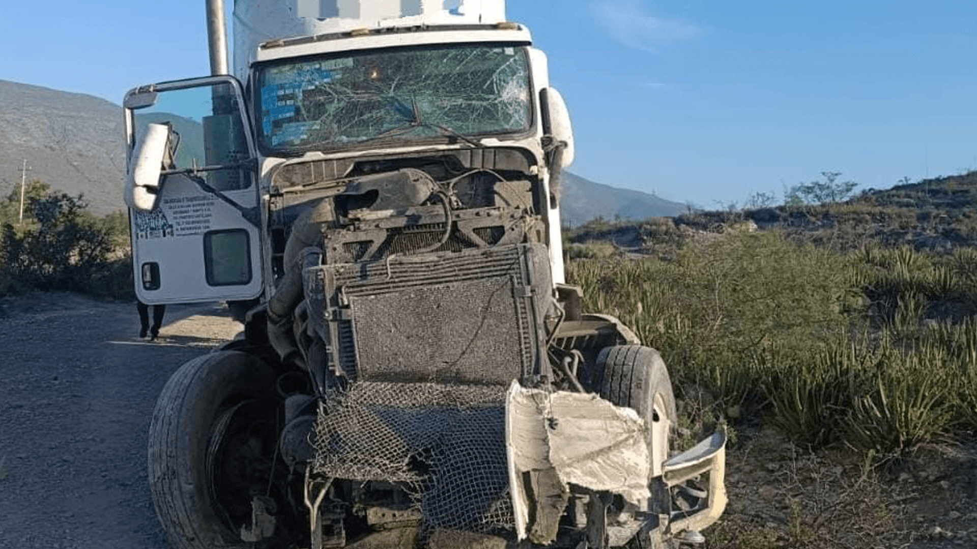 Accidente en la Carretera Federal 101 deja una persona muerta en Tula, Tamaulipas