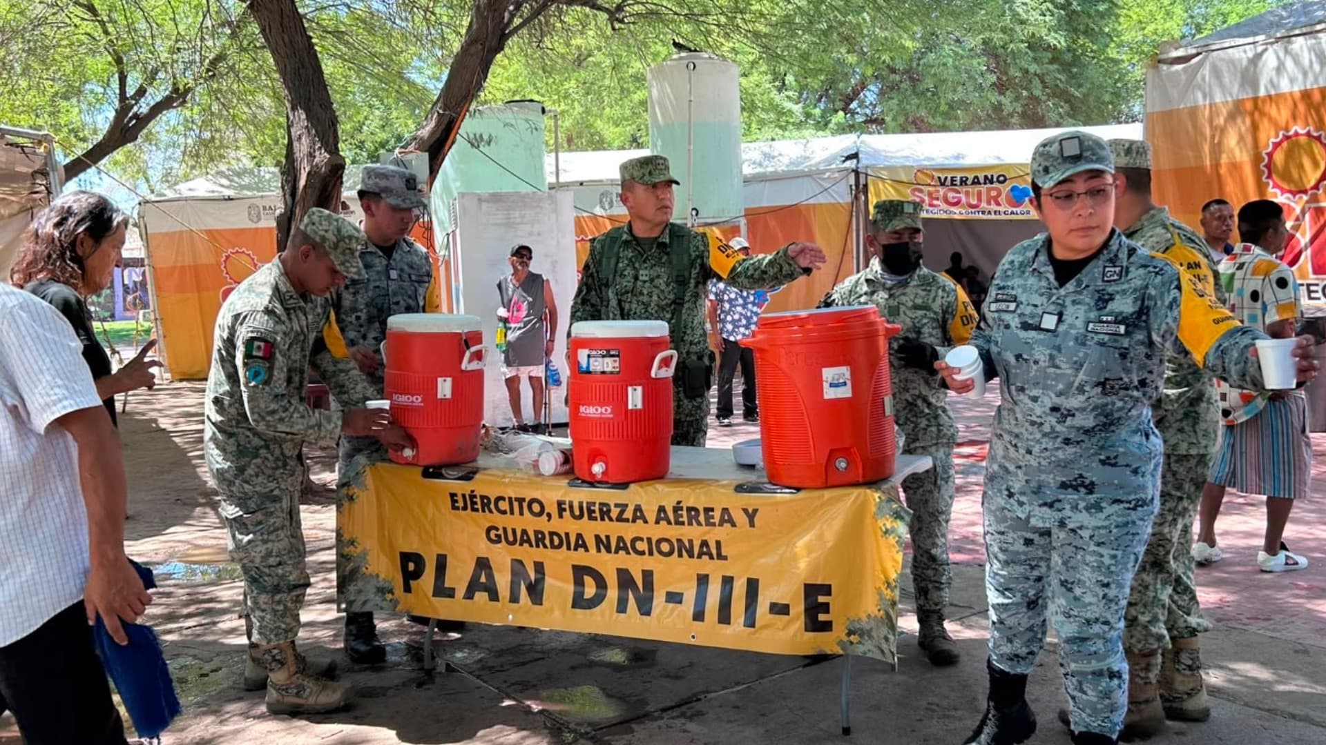 Defensa Activa Plan DN-III-E Ante Altas Temperaturas en Mexicali