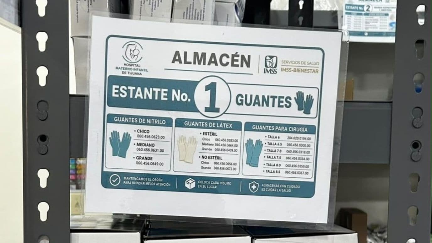 Guantes mostrados en redes sociales son para intendencia, no para recién nacidos: IMSS Bienestar