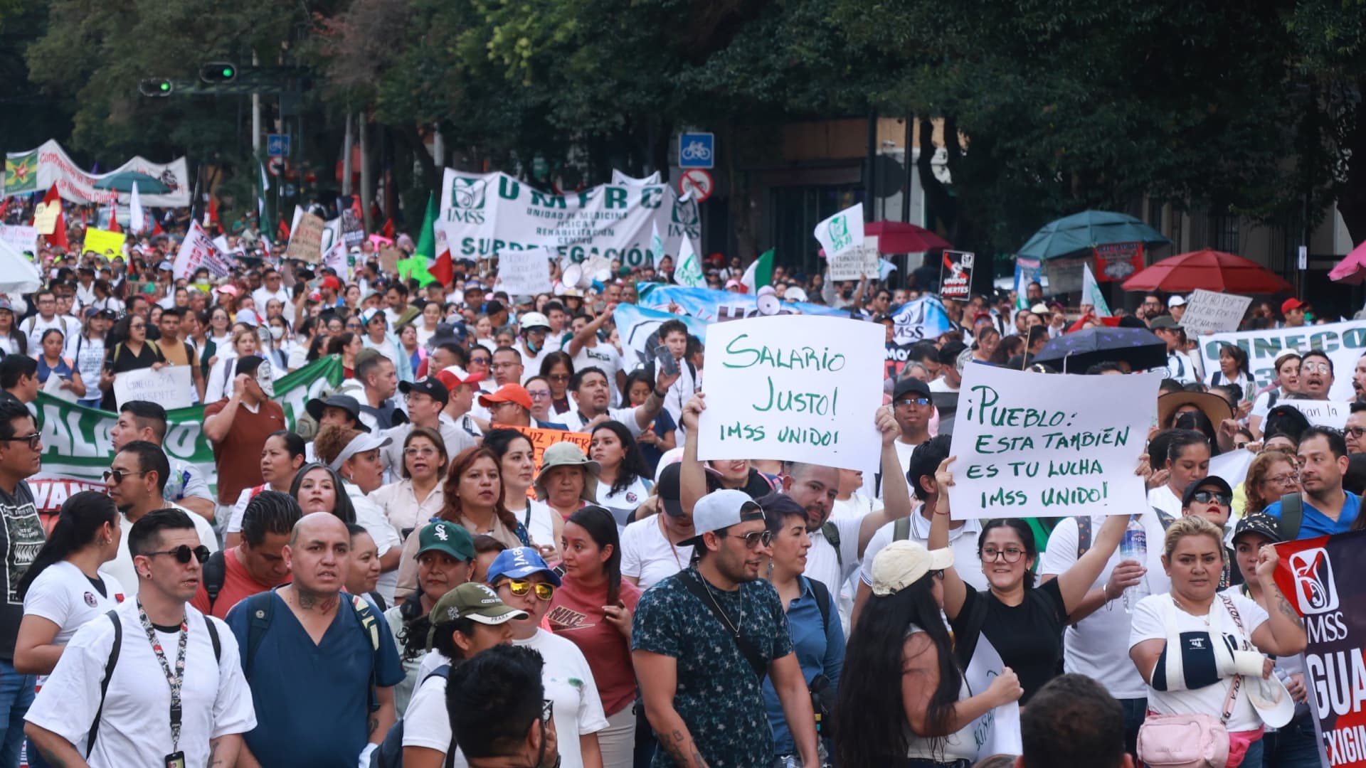 ¿Qué Sindicatos del IMSS Marcharán en CDMX este Miercoles 21 de Octubre en CDMX y el País?