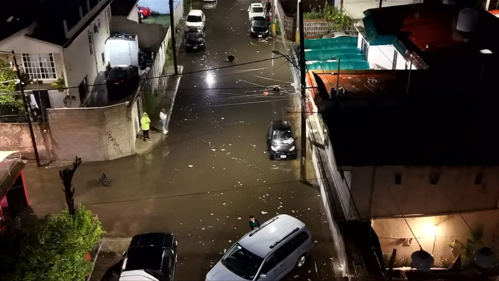 Inundaciones en Villa de las Flores, Edomex