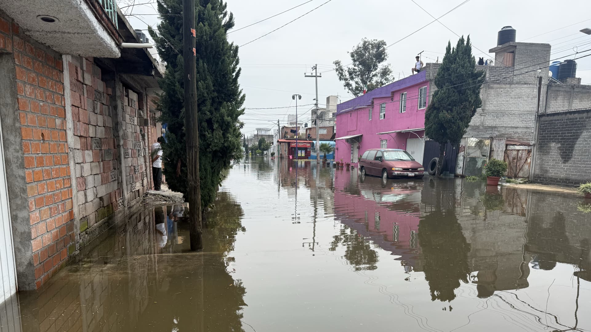 Inundaciones en CDMX. Foto: N+