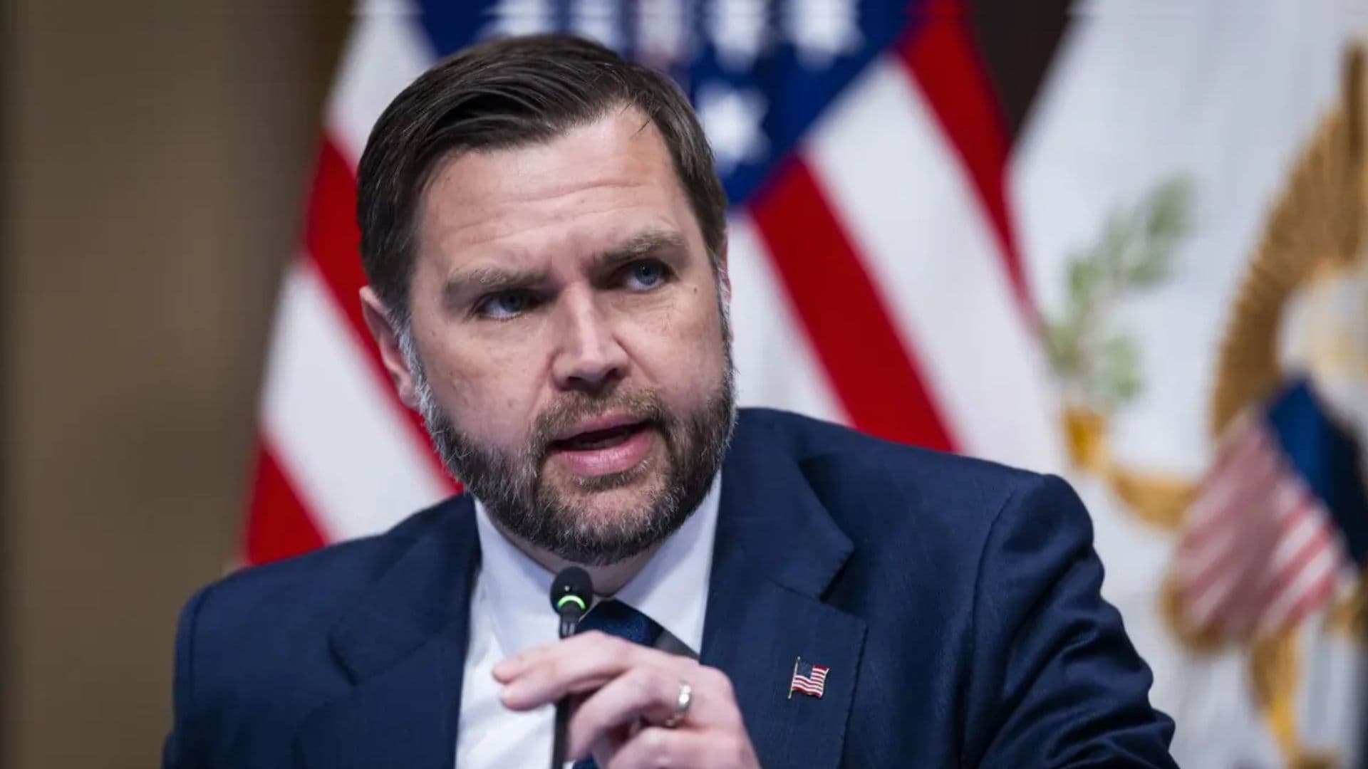 Vicepresidente de Estados Unidos, J.D. Vance. Foto: AFP