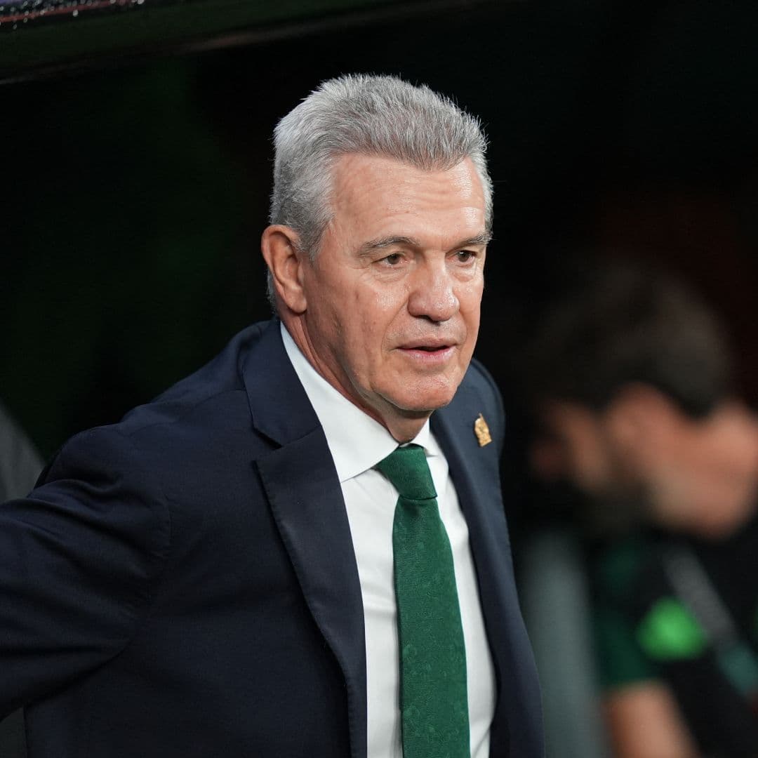 Javier 'El Vasco' Aguirre, Director Técnico de la Selección Mexicana. Foto: AFP
