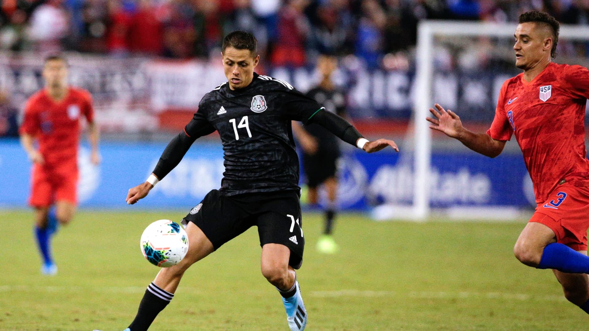 Javier ‘Chicharito’ Hernández. Foto: AFP