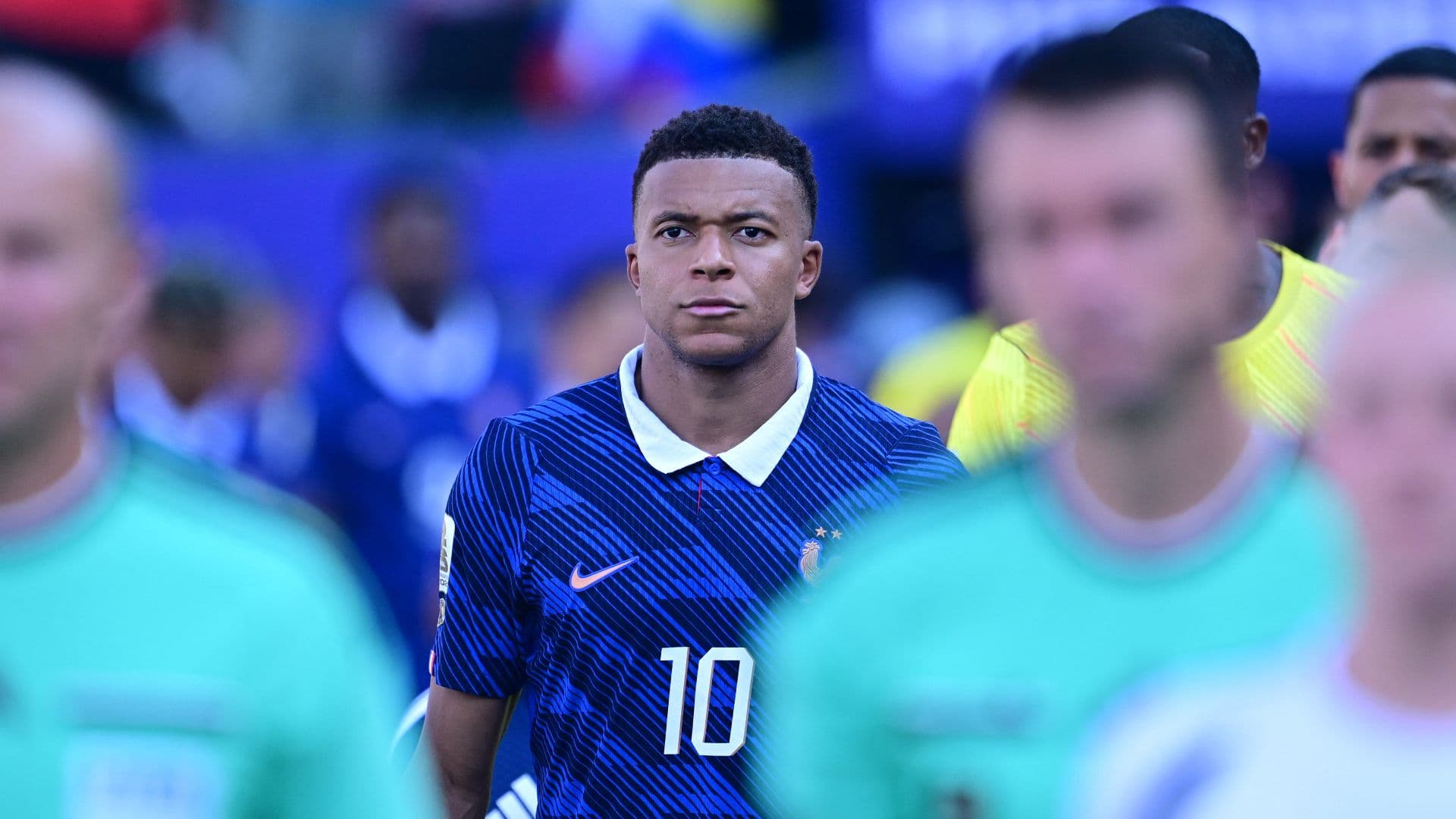 Kylian Mbappé, delantero del Francia. Foto: AFP