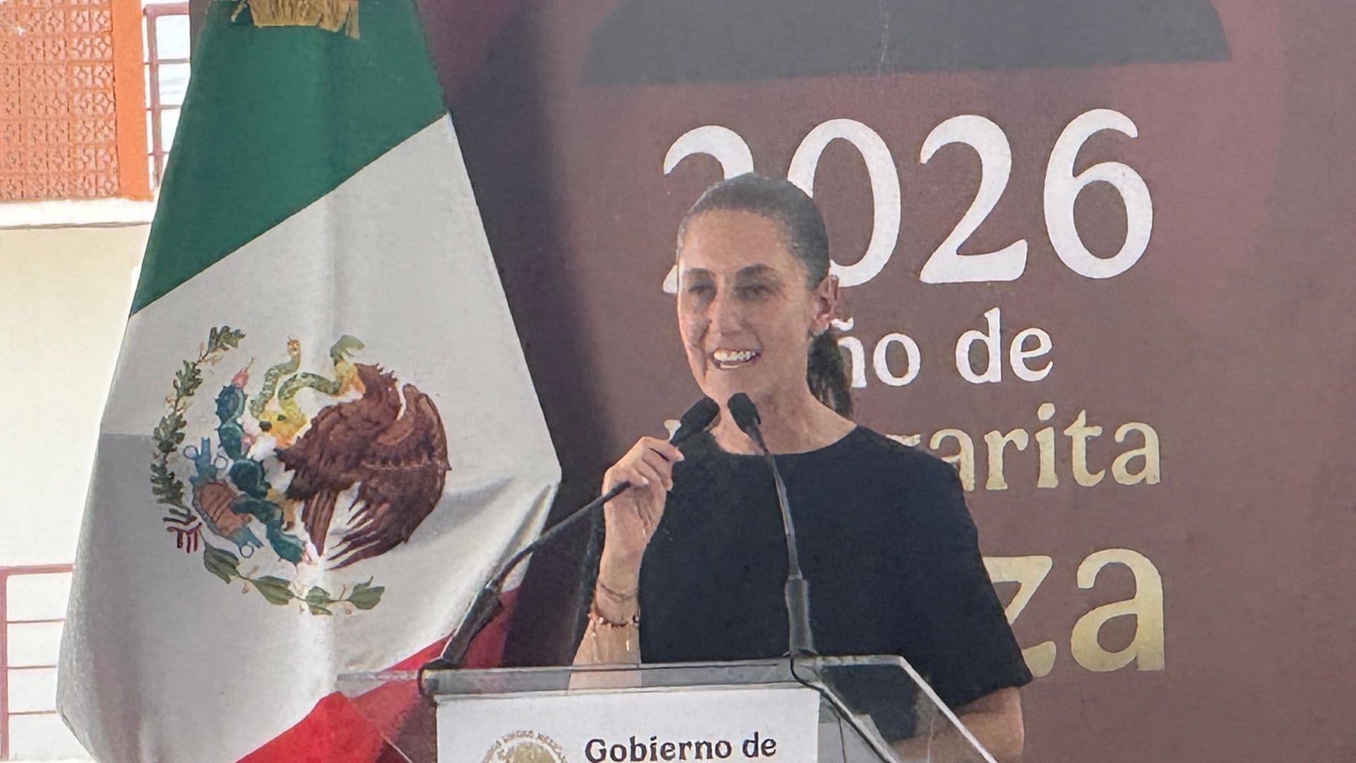 La presidenta Claudia Sheinbaum Pardo. Foto: N+