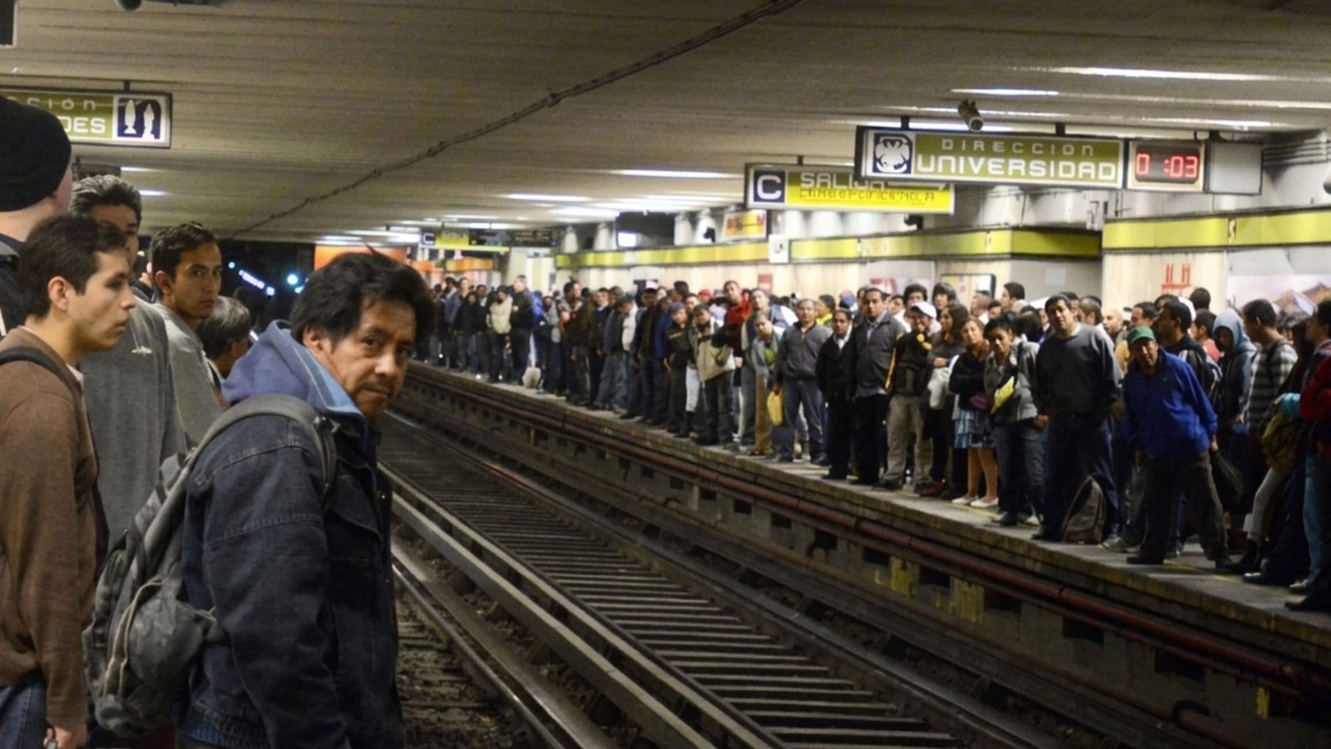 Línea 3 del Metro. Foto: Cuartoscuro