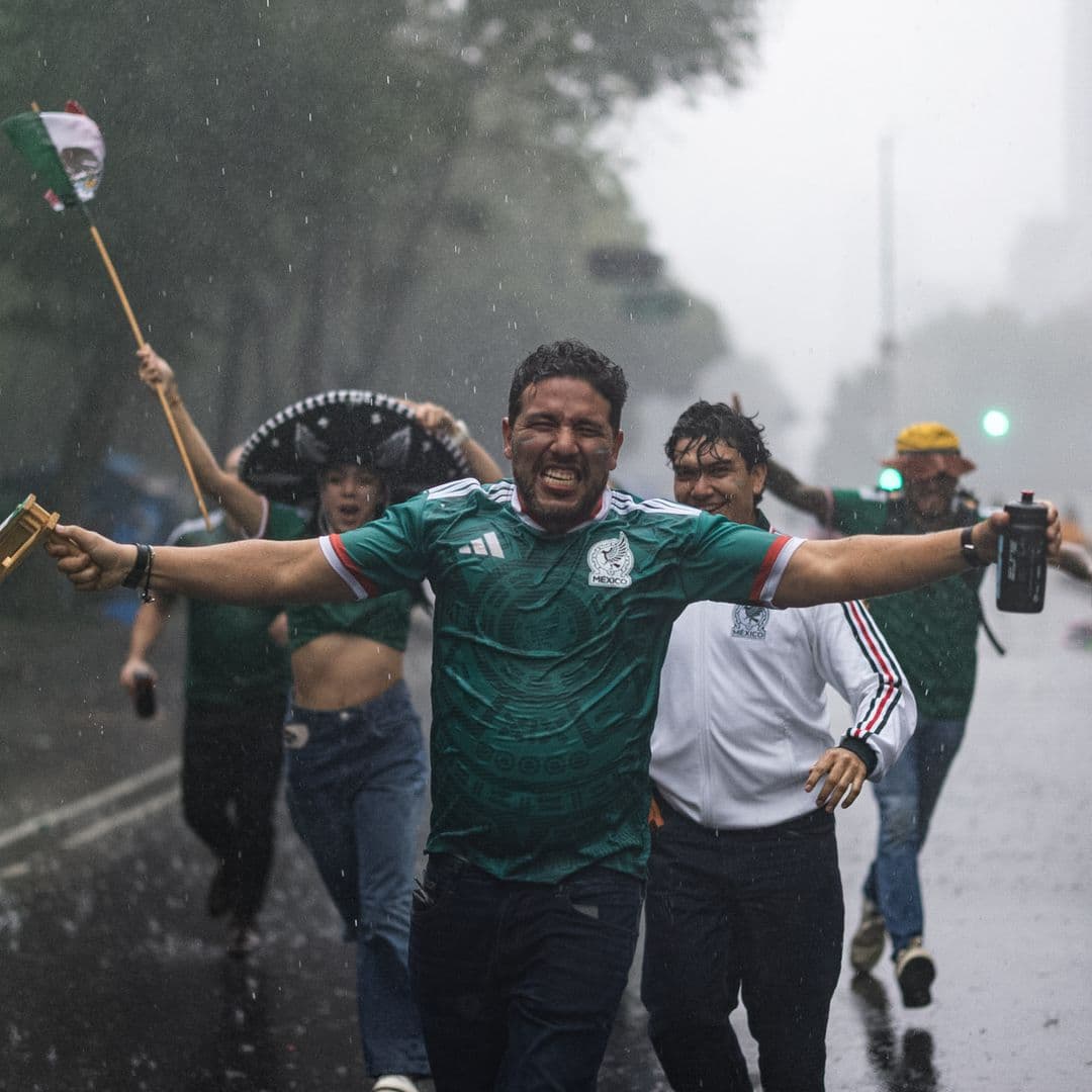 Lluvia hoy en Fan Fest CDMX