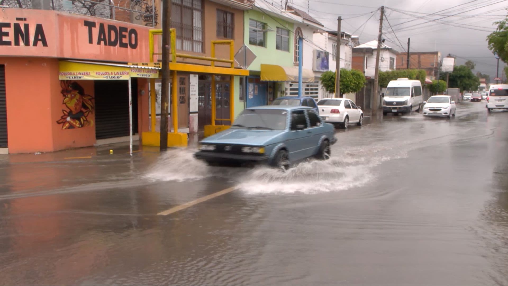 Lluvias Afectan 10 Municipios de SLP