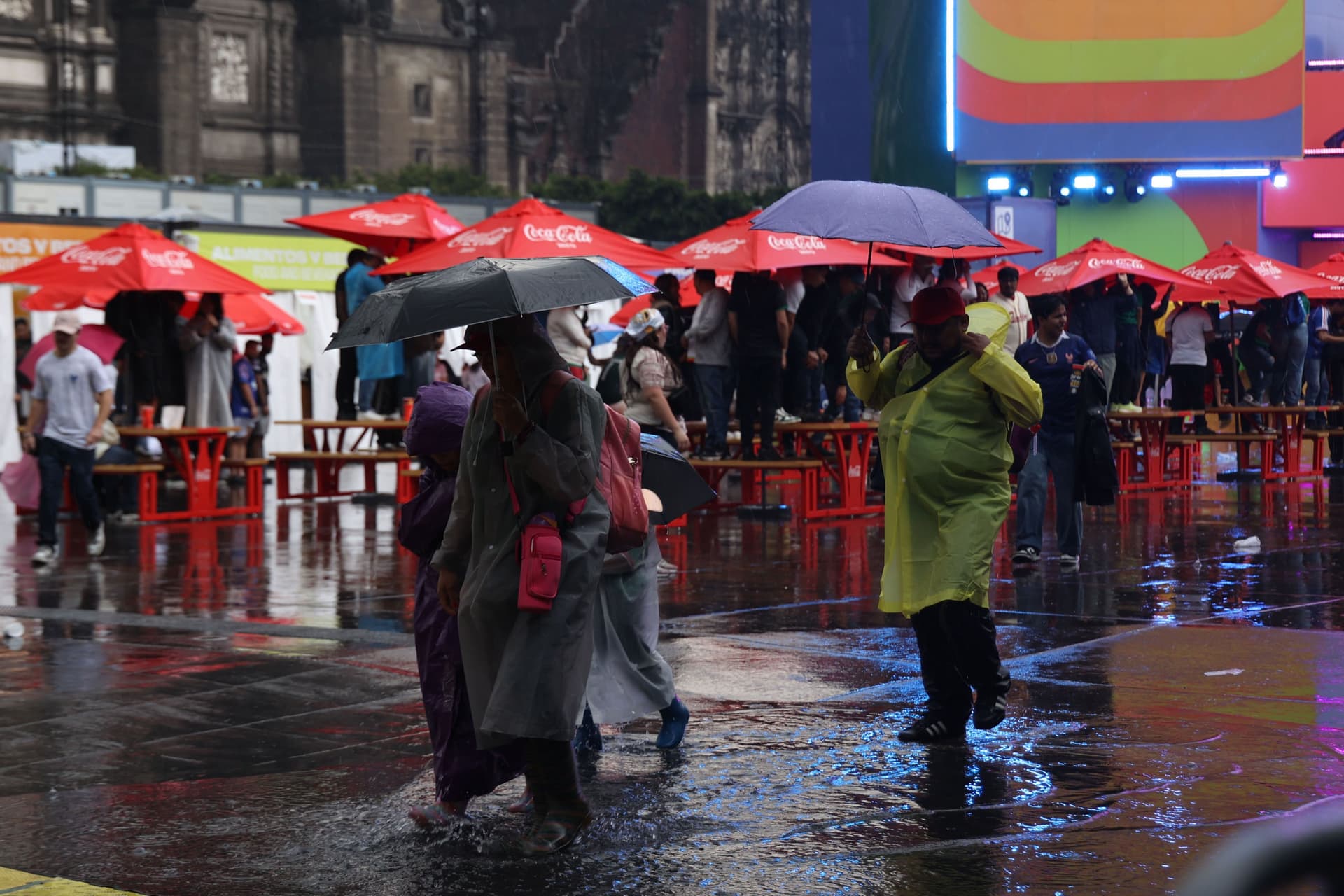 Lluvias Zócalo
