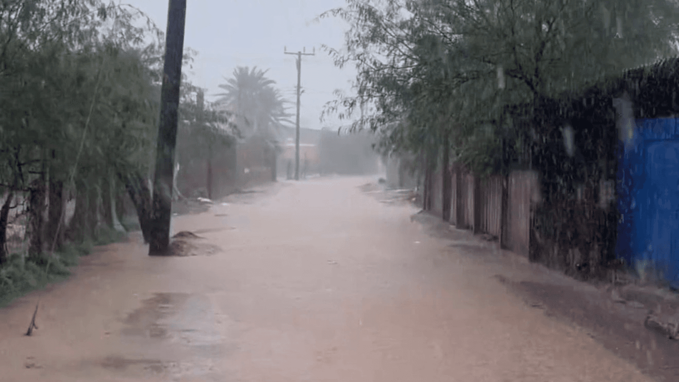 Lluvias Dejan Acumulados de Hasta 100 Milímetros en Bahía de Kino, Hermosillo