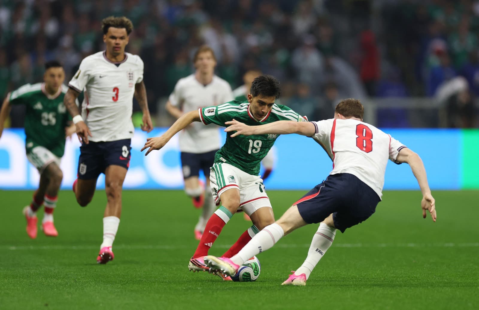 México vs Inglaterra 5 de julio en Estadio Sede CDMX