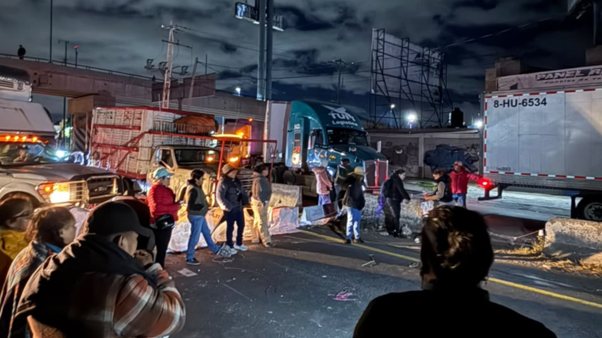 México-Toluca Lerma Bloqueo