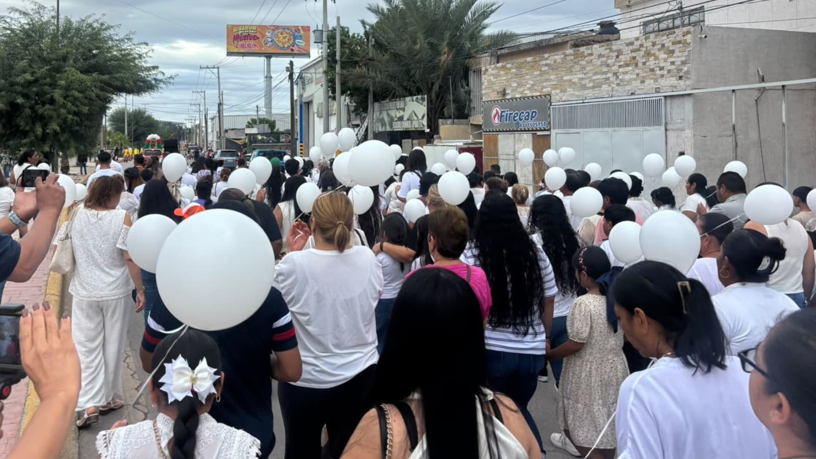 El acto religioso por Nedi Edith fue convocado después de los hechos registrados en el ejido La Unión