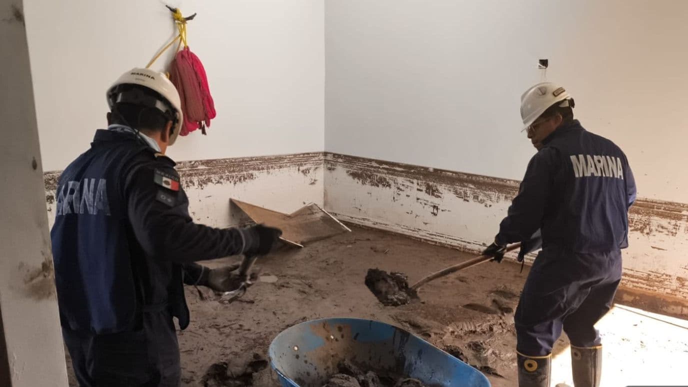 Mantienen Labores de Auxilio y Limpieza en Maneadero en Ensenada