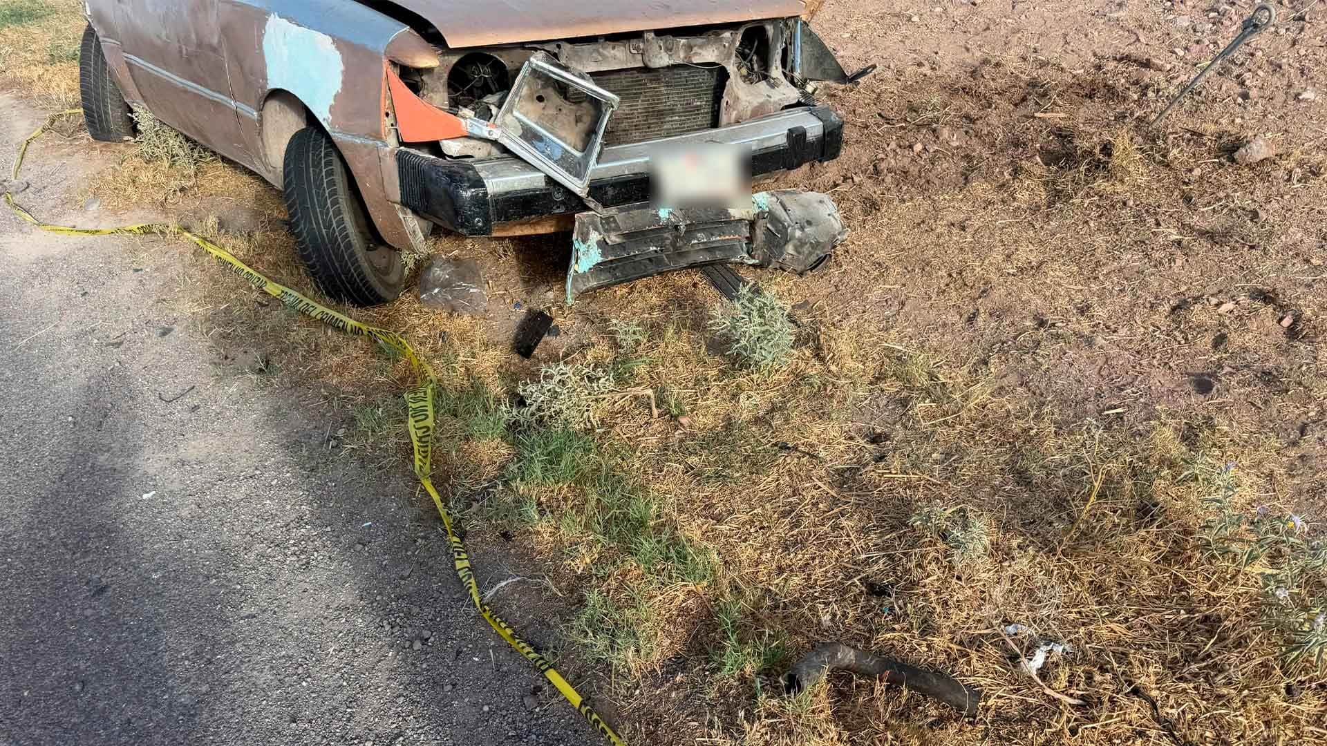 Accidente en la carretera Gómez Palacio-Cuencamé deja sin vida a un adulto mayor.