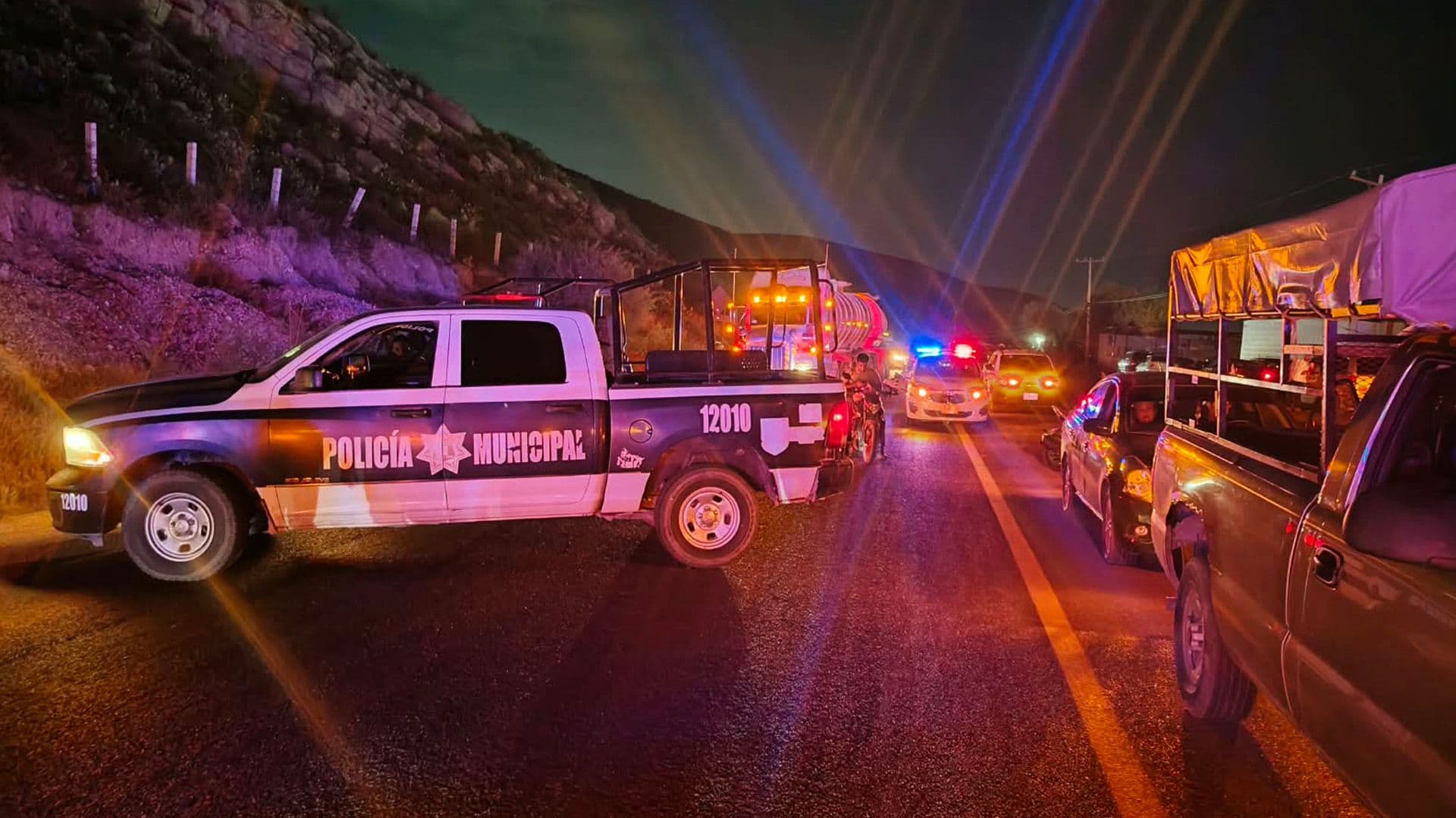 Los hechos se registraron en sobre la carretera que conduce de Raymundo al ejido Los Ángeles