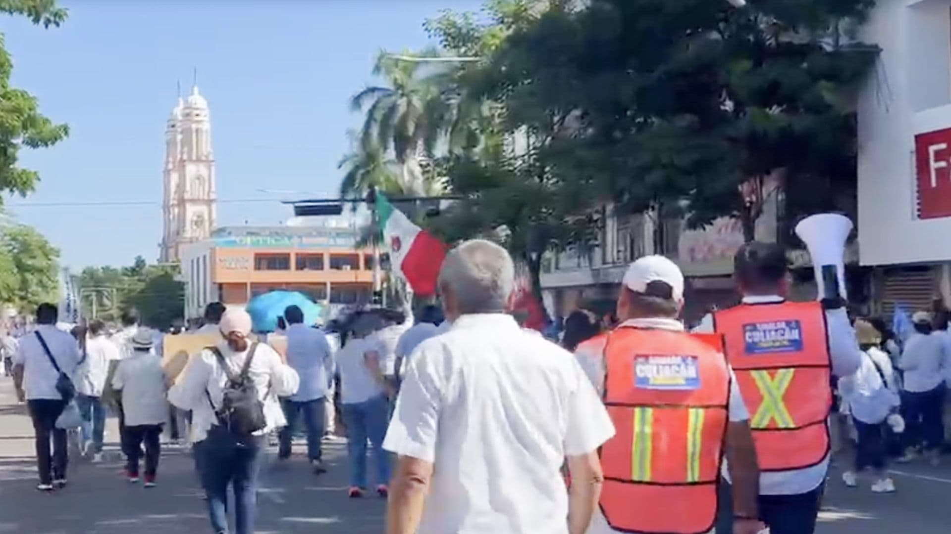 Marchan por la Paz en Culiacán; Ciudadanos Exigen Recuperar la Tranquilidad