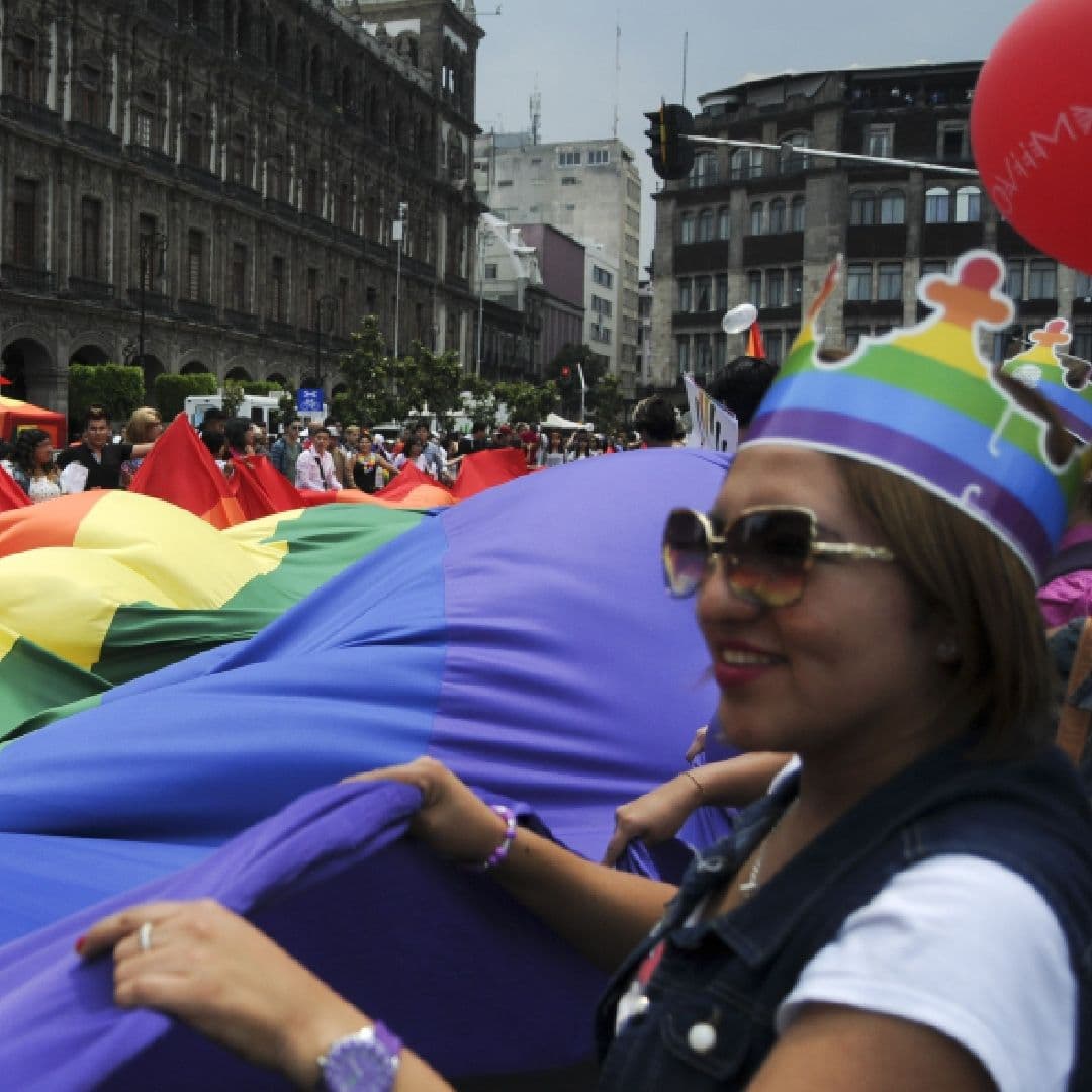 Marcha LGBT CDMX Hoy. Foto: Cuartoscuro