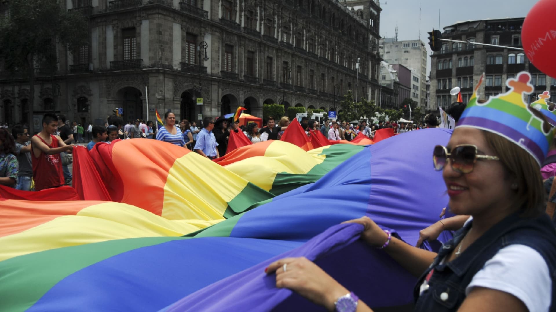 Marcha LGBT CDMX Hoy. Foto: Cuartoscuro