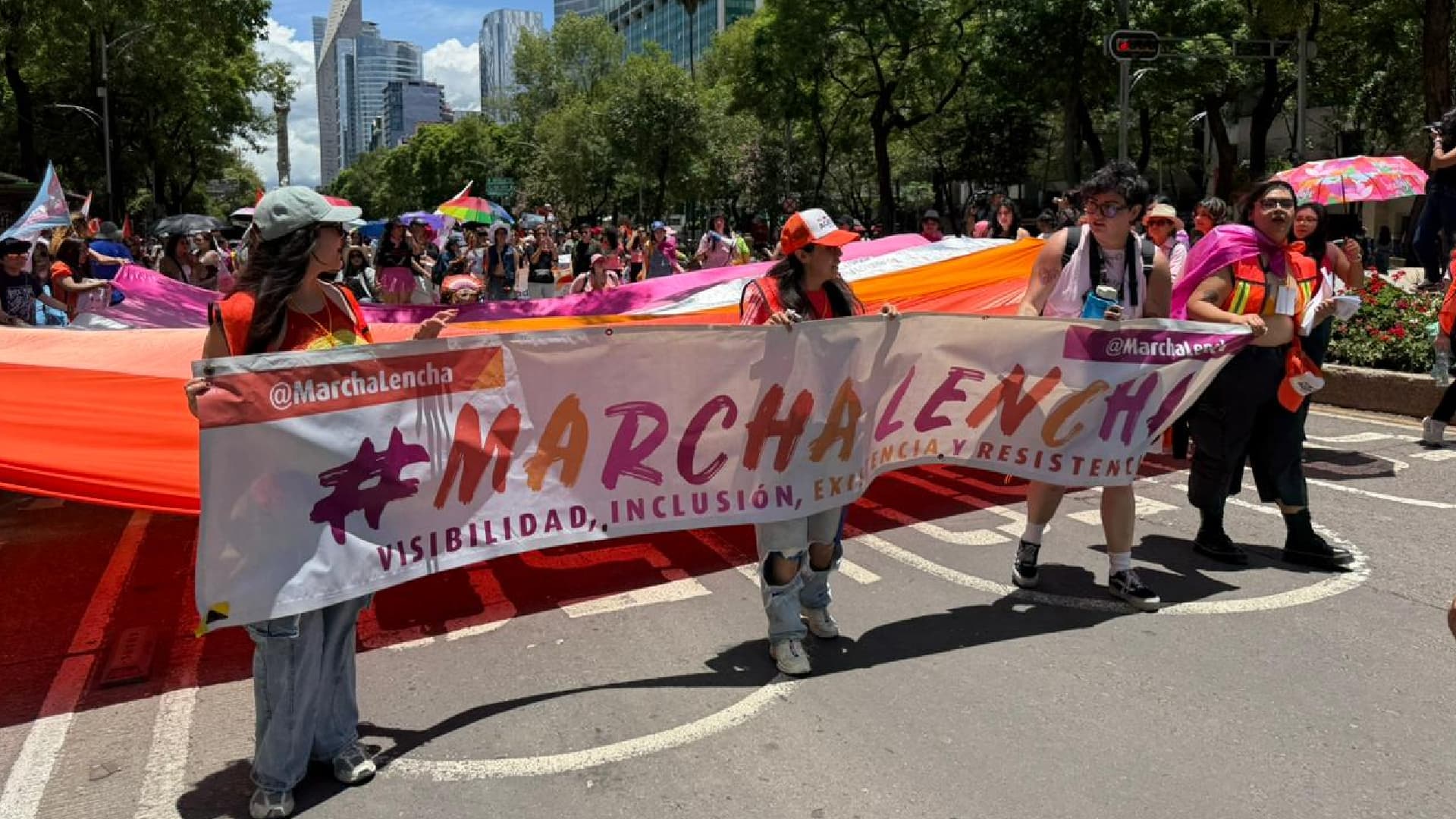 Marcha Lencha Hoy. Foto: N+