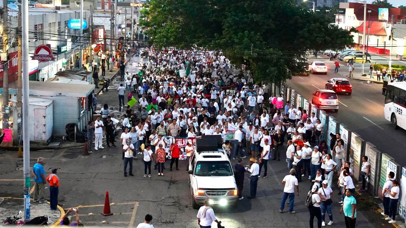 Habrá Marcha de Trabajadores del IMSS en CDMX el 21 de Octubre 2026ººº