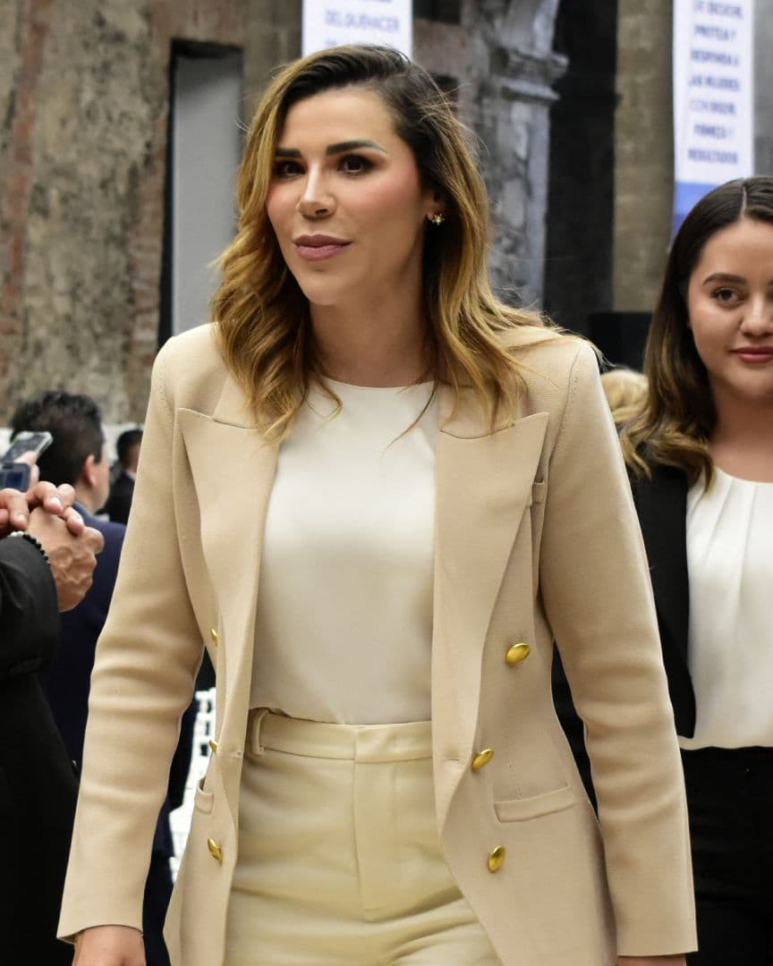 Baja California Governor Marina del Pilar Avila Olmeda. Foto: AFP