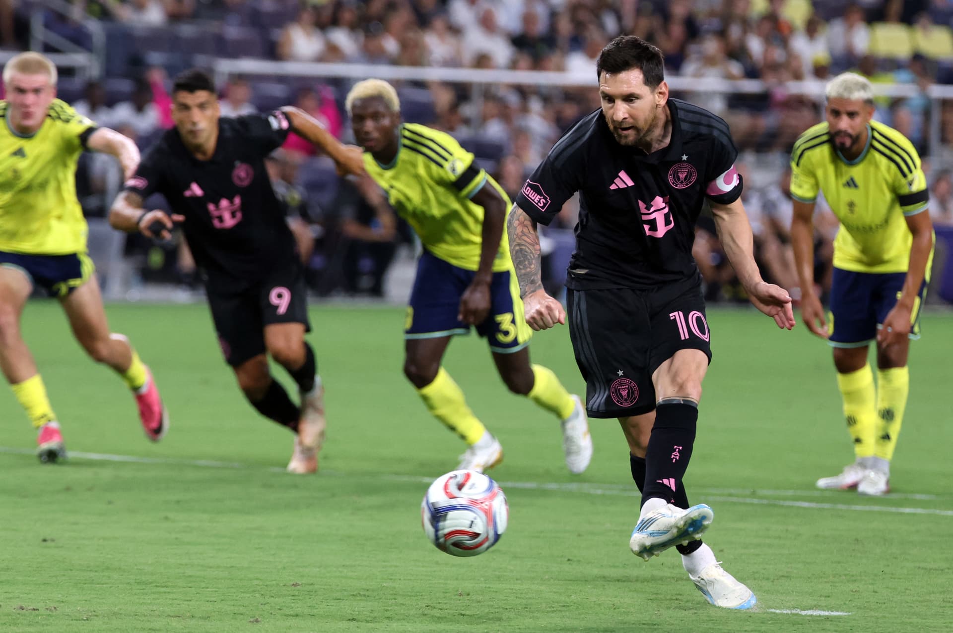 Messi Falla Penal en Goleada de Nashville al Inter Miami