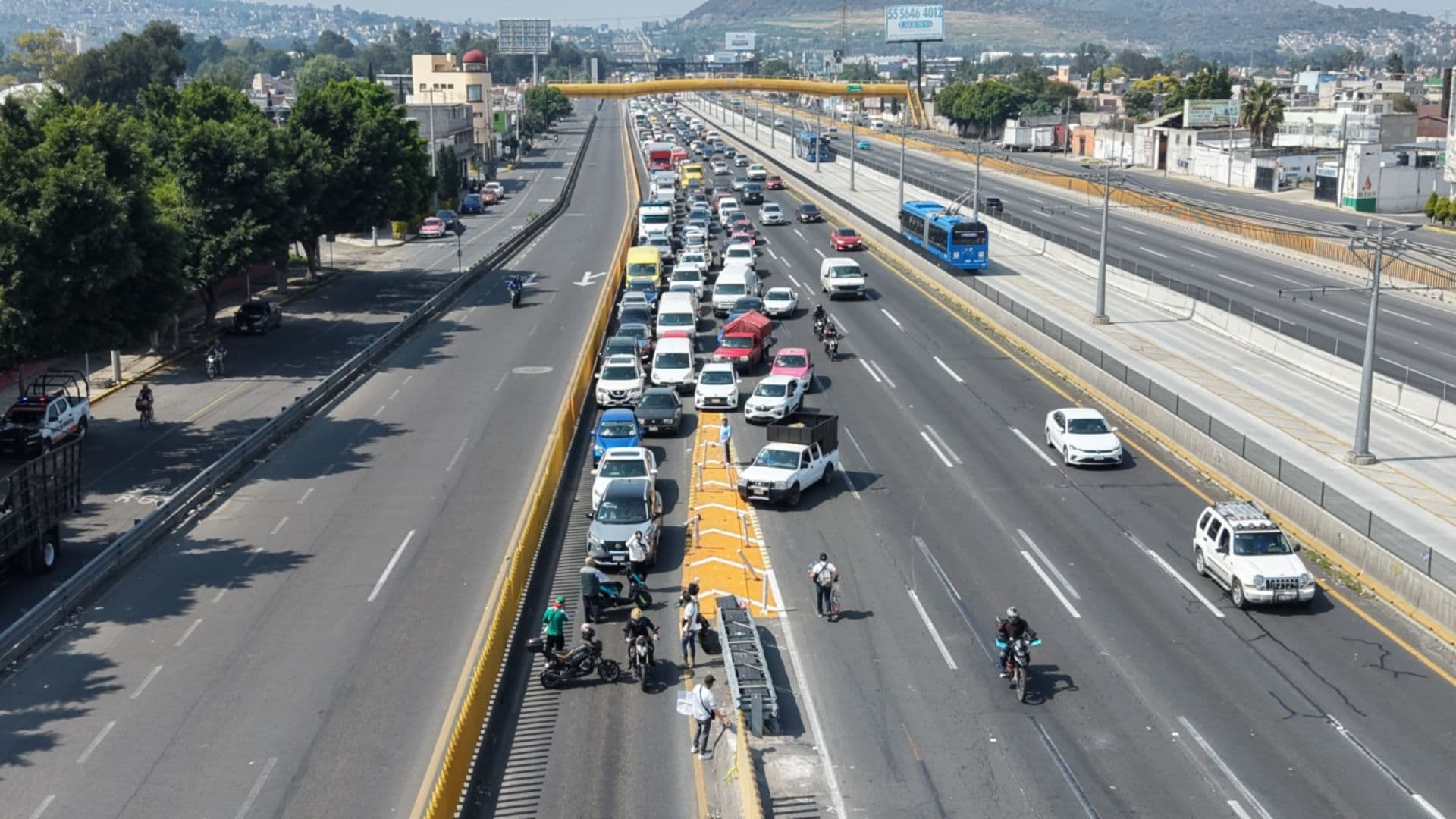 Bloqueo en la México-Puebla Hoy: ¿Dónde Está Cerrado el Paso de la Carretera?